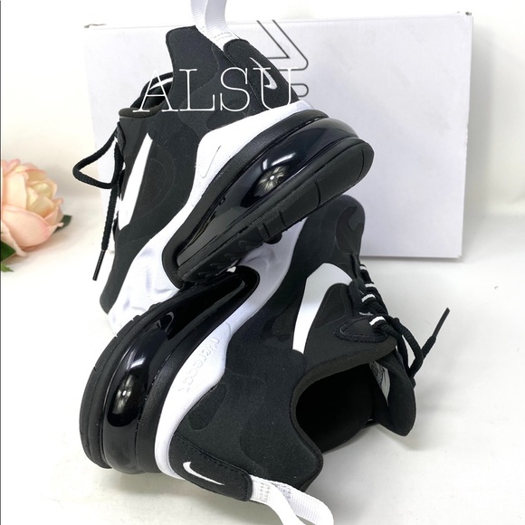 Nike Air Max 270 React Black White W AUTHENTIC - Picture 8 of 8
